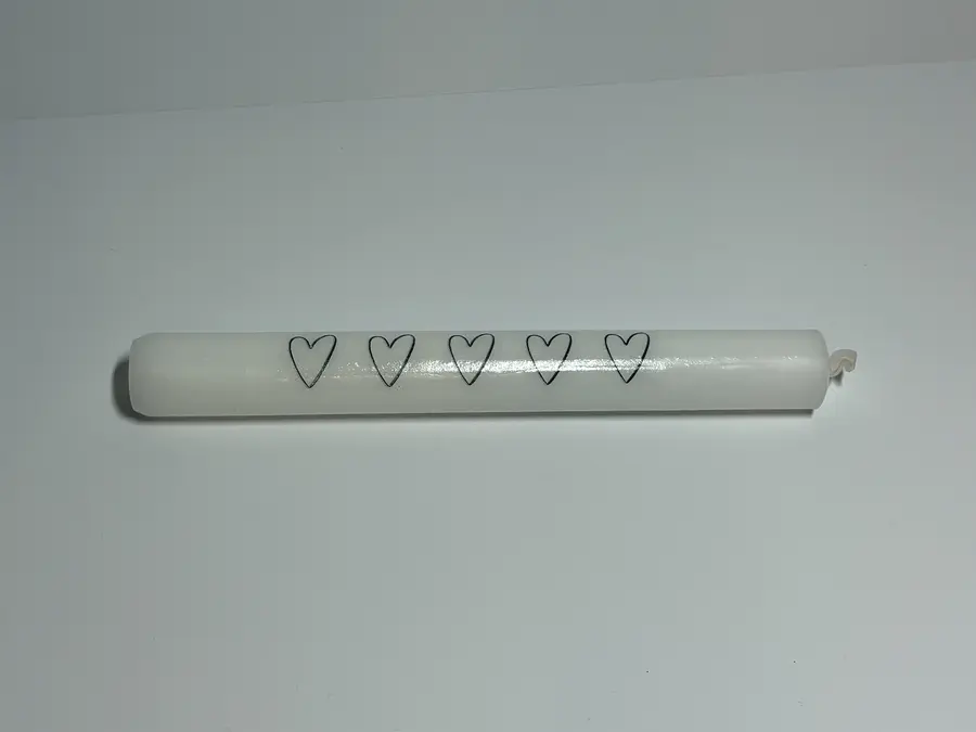Stabkerze Hochzeit/Verlobung – Bild 4