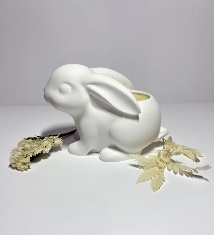 Teelichthalter Hase