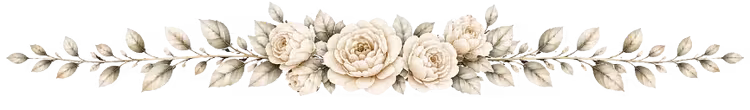 Blumenbordüre